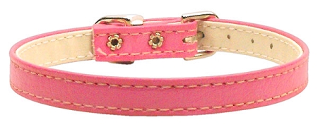 3/8" Plain Collar Pink 12